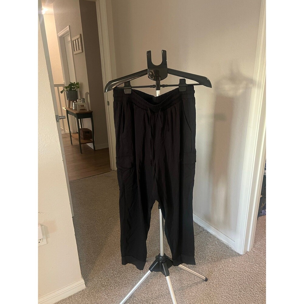 Torrid Women’s Black High-Rise Cargo Casual Jogger Pants Size 1